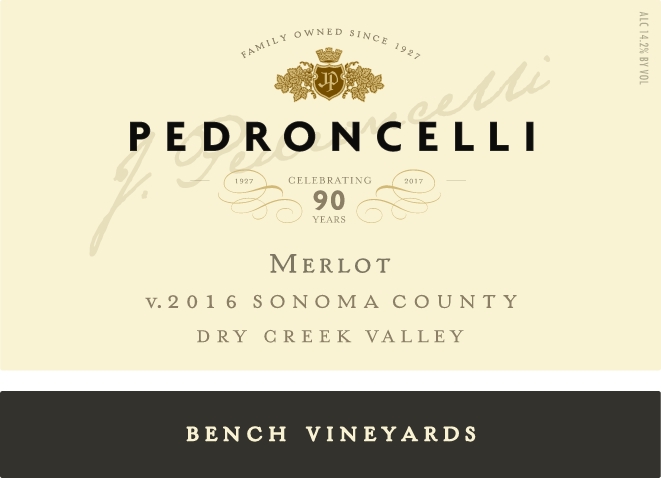 pedroncelli merlot