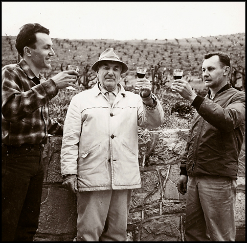Jim, Giovanni & John toasting.