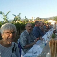 Dinner in a Very Special Vineyard