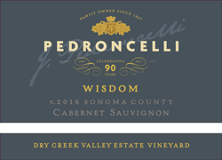 Wisdom Cabernet Label